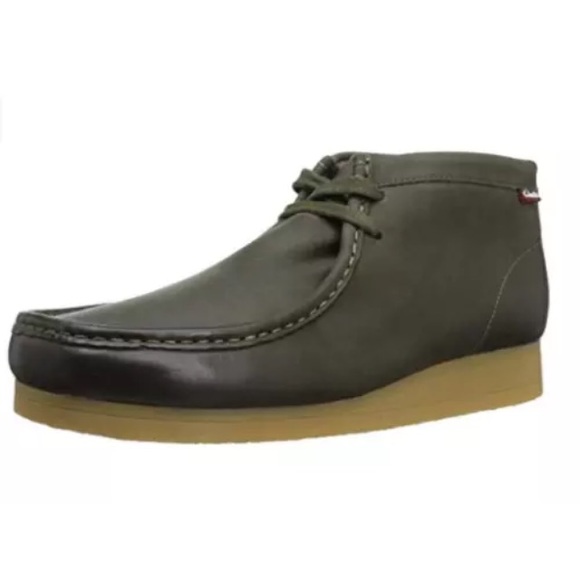 Clarks Originals Stinson HI Wallabee Boot Men's Olive Green